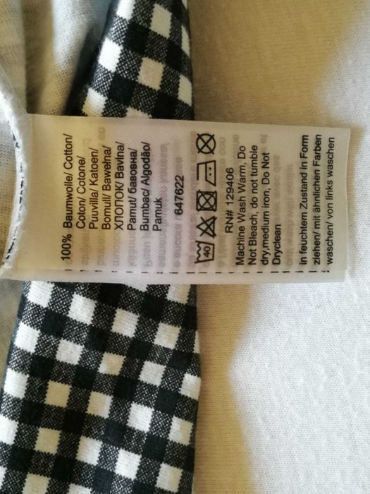 T-shirt w kratkę