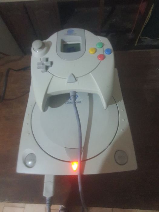 Dremcast estado como.nova.com.memoria e a peça é comando