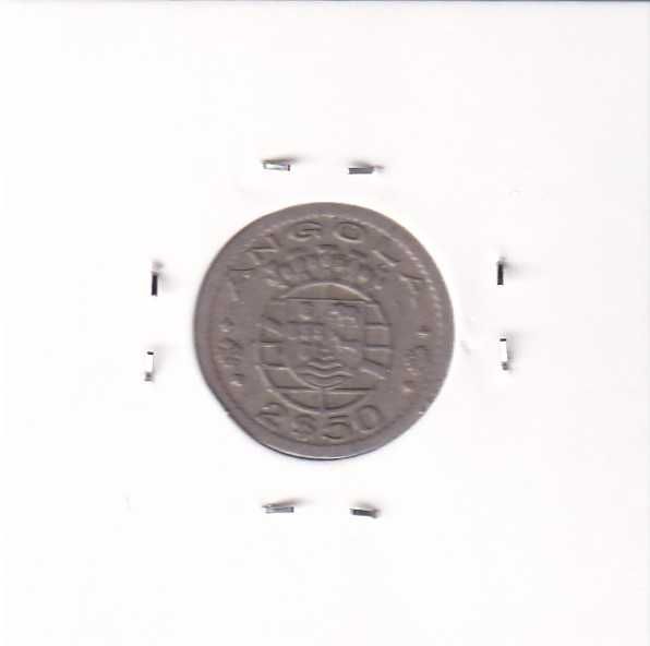 Moeda Angola 2$50 escudos 1953 RARA