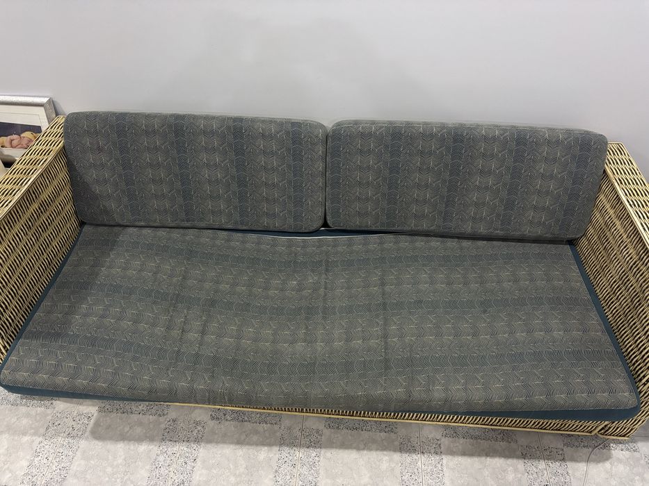 1 Sofa e 2 cadeirões