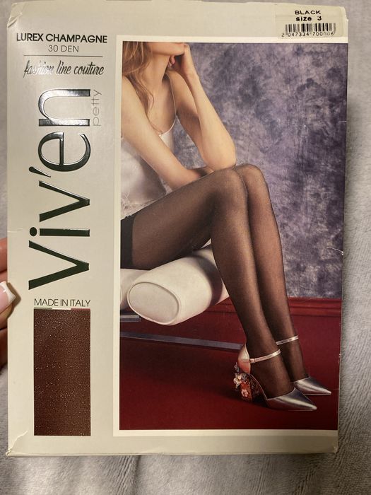 Колготки с люрексом 30 Den