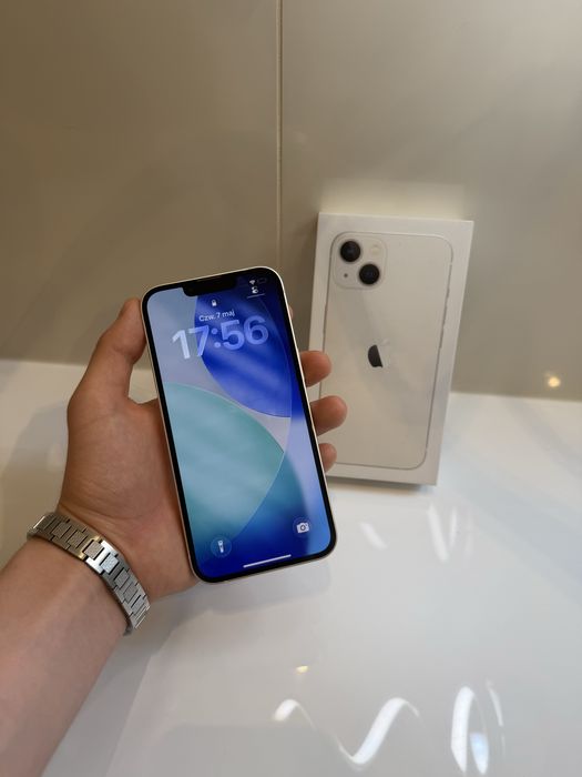 Apple iPhone 13 256 GB White / Biały • Stan idealny