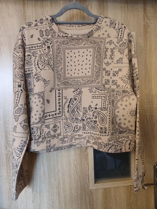 Aztecka bluza beżowa Cropp rozm. M