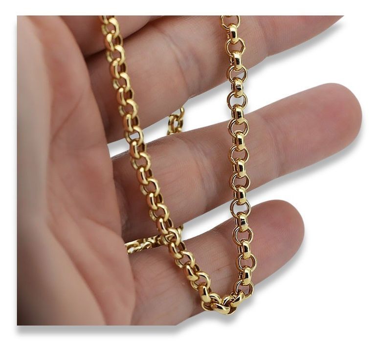 Złoty łańcuszek 14k 585 włoski Ankrowy cc025y Poznań biżuteria