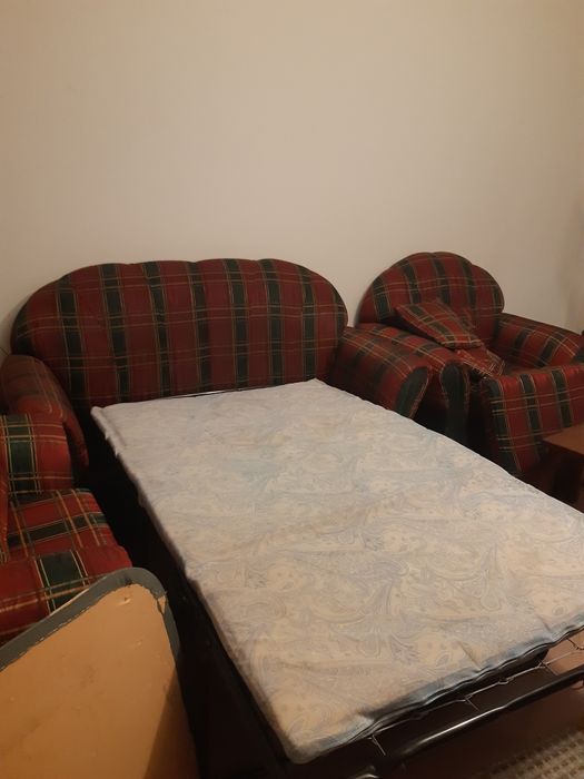 Conjunto 3 sofás (sofá cama)