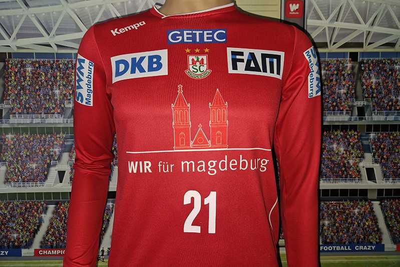 Sportclub Magdeburg e.V. Kempa 2017-18 #21 Dario Quenstedt size: 164