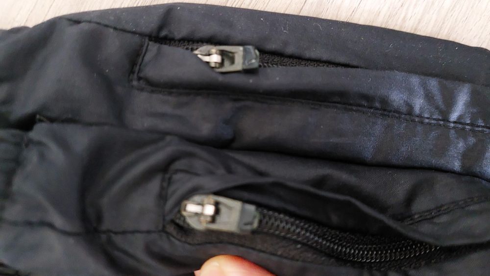 Spodnie ortalionowe dresy szelesty parachute streetwear