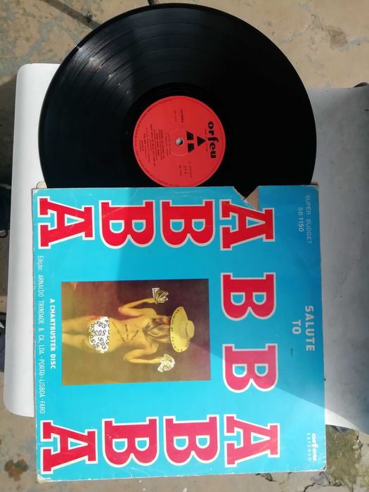 Vinil ABBA. Informações na capa.