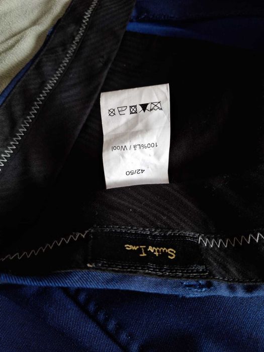 Fato Suits Inc Slim Fit Azul Marinho Novo