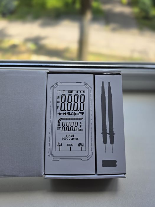 Мультиметр Aneng 620A 600V, 10A, NCV, LCD 3 підсвіткою, smart режим