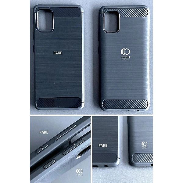 Etui Tech-Protect TPUCarbon na Samsung Galaxy XCover 7 - czarne