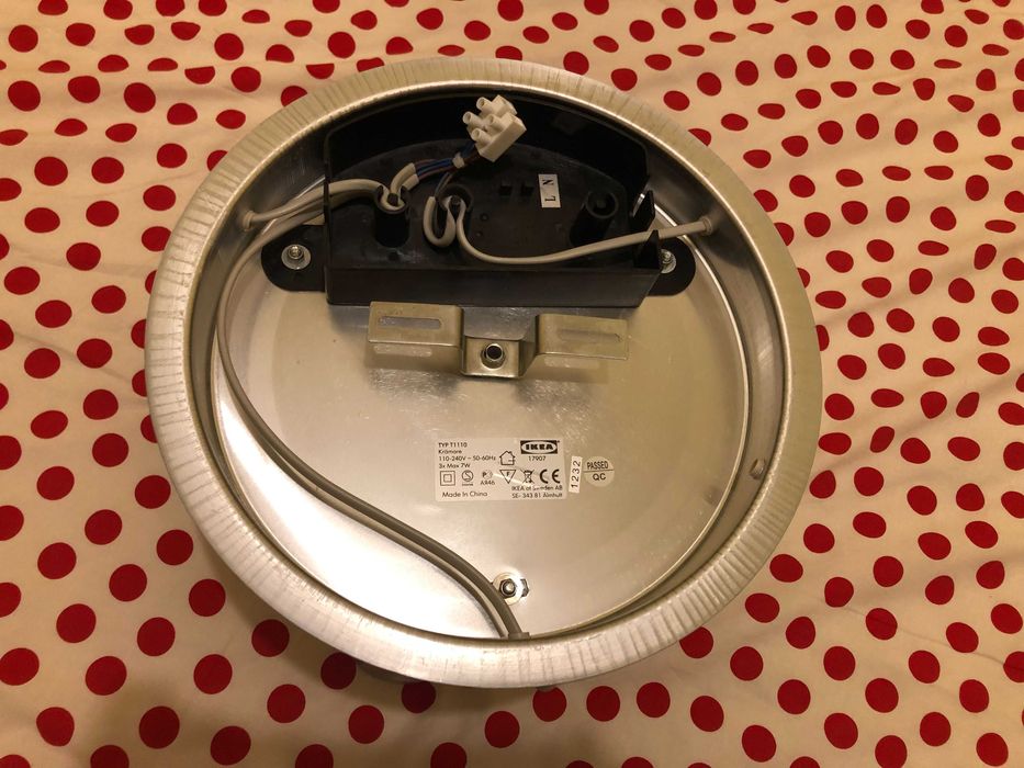 Candeeiro de tecto - IKEA (modelo Kramare)