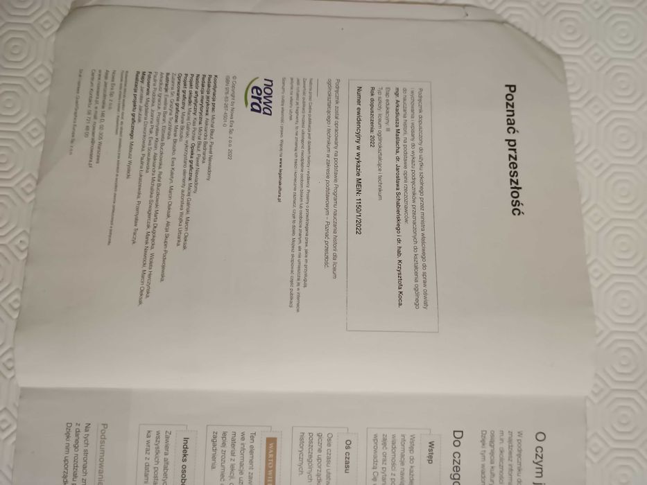 Poznać przeszłość 1 zakres podstawowy