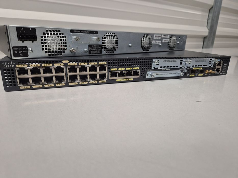 Cisco MWR-2941-DC
MWR 2941-DC Mobile Wireless Router