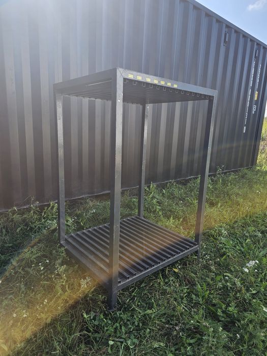 Regał warsztatowy magazynowy stojak garażowy 130x90x70 40x40 80kg