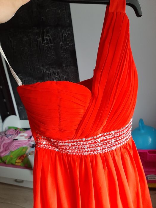 Sukienka wesele impreza szyfon m