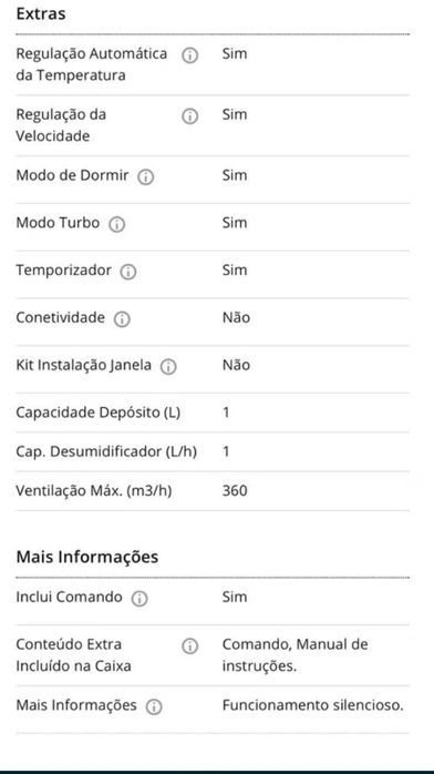 Ar condicionado portátil Becken