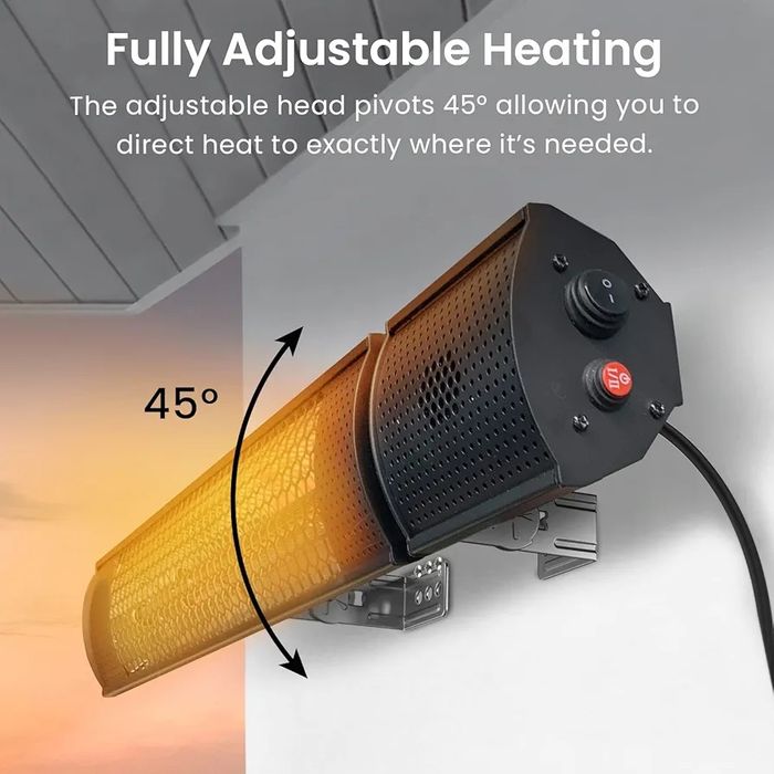 Promiennik podczerwieni Pro Breeze 1-2 KW, pilot