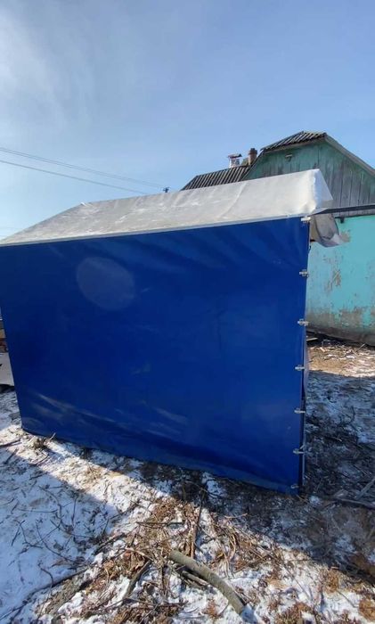 Шатер из брезента 3м на 3м, торговая палатка