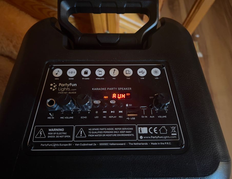 Głośnik duży karaoke