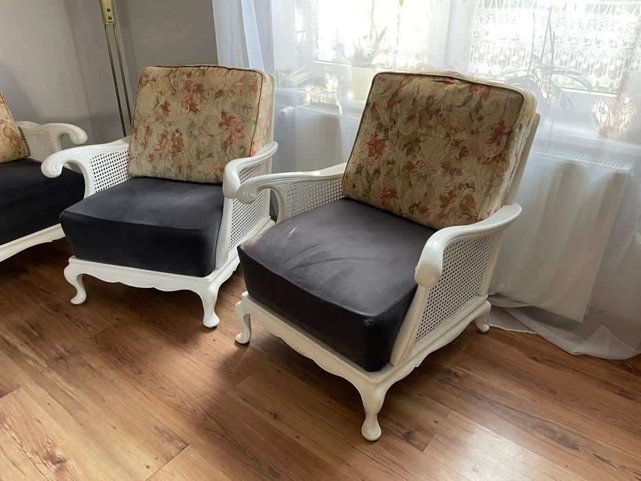 Sofa i 2 fotele komplet