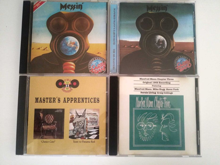 MANFRED MANN'S EARTH BAND - płyty CD - wydania - nowsze i starsze AAD