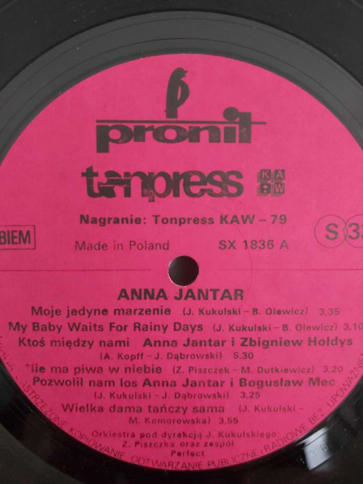 Anna Jantar płyta winylowa