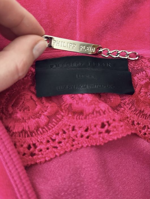 Велюрова сукня PHILIPP PLEIN оригінал