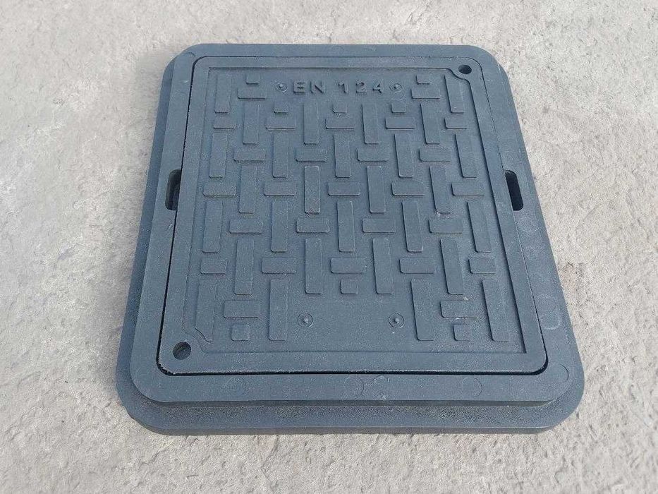 Люк прямокутний садовий 490*540 мм