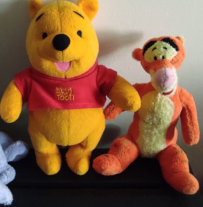 Kubuś Puchatek Tygrysek maskotki zestaw