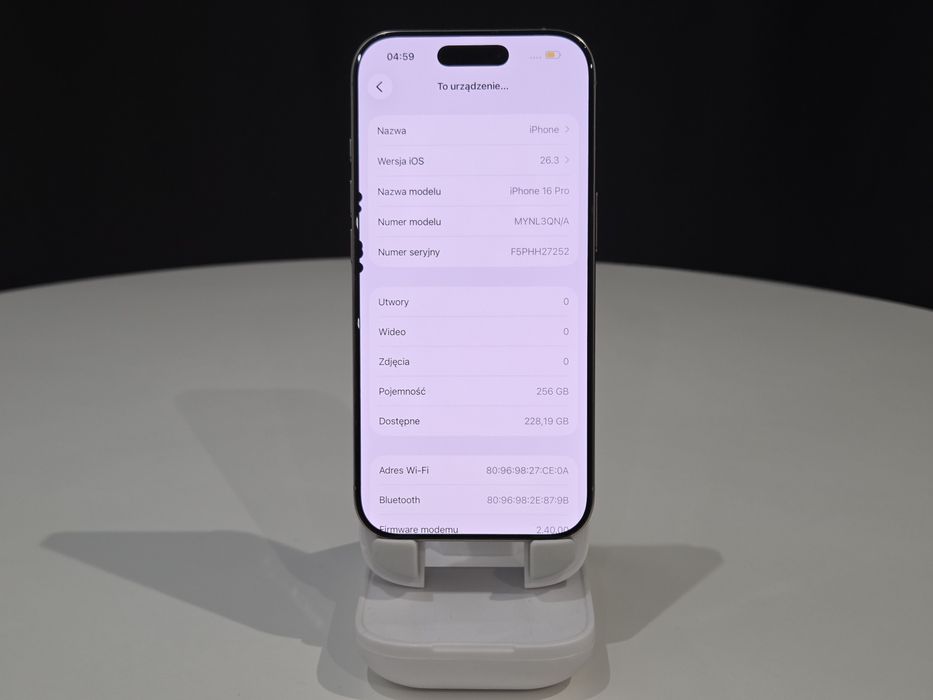 iPhone 16 Pro 256GB Natural Titanium