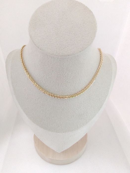 Złoty łańcuszek splot Lisi Ogon 3 mm PR 585