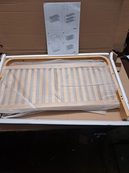 Banbusowa ławka na buty