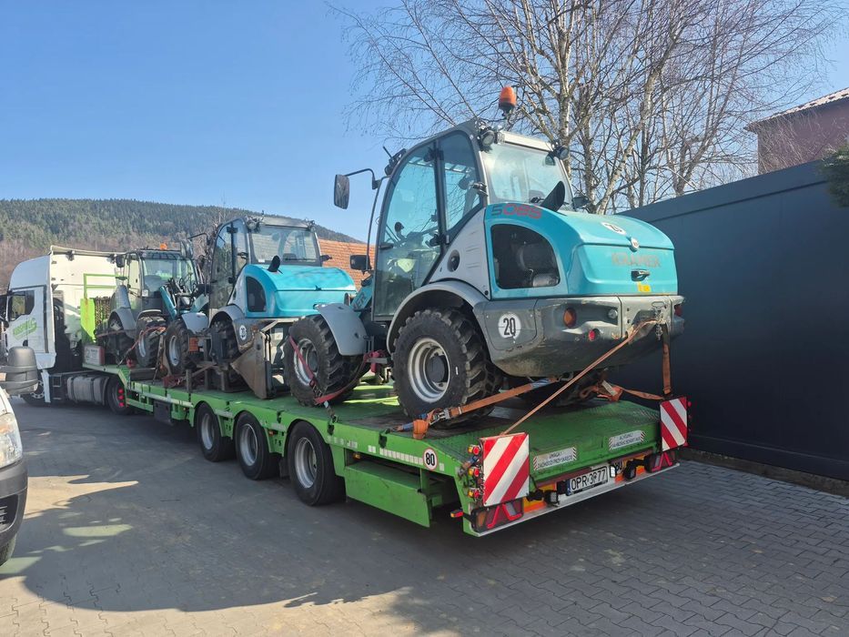 Kramer KRAMER 5085 ŁYŻKA KROKODYL+WIDŁY DO PALET  Ładowarka kołowa Kramer 5085