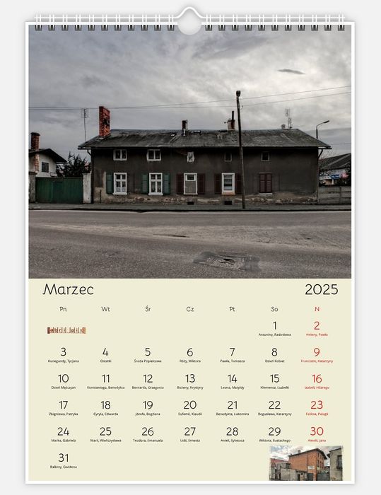 Wschowa - Piękne Miejsca kalendarz 2026