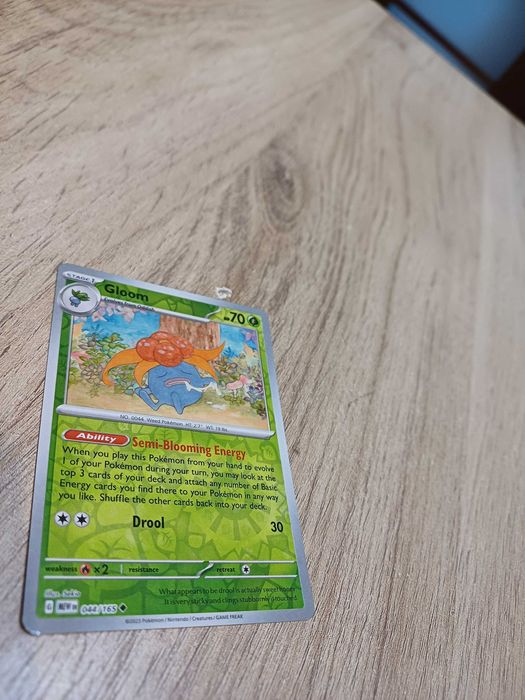 Carta Pokémon Gloom [Reverse Holo] #44
