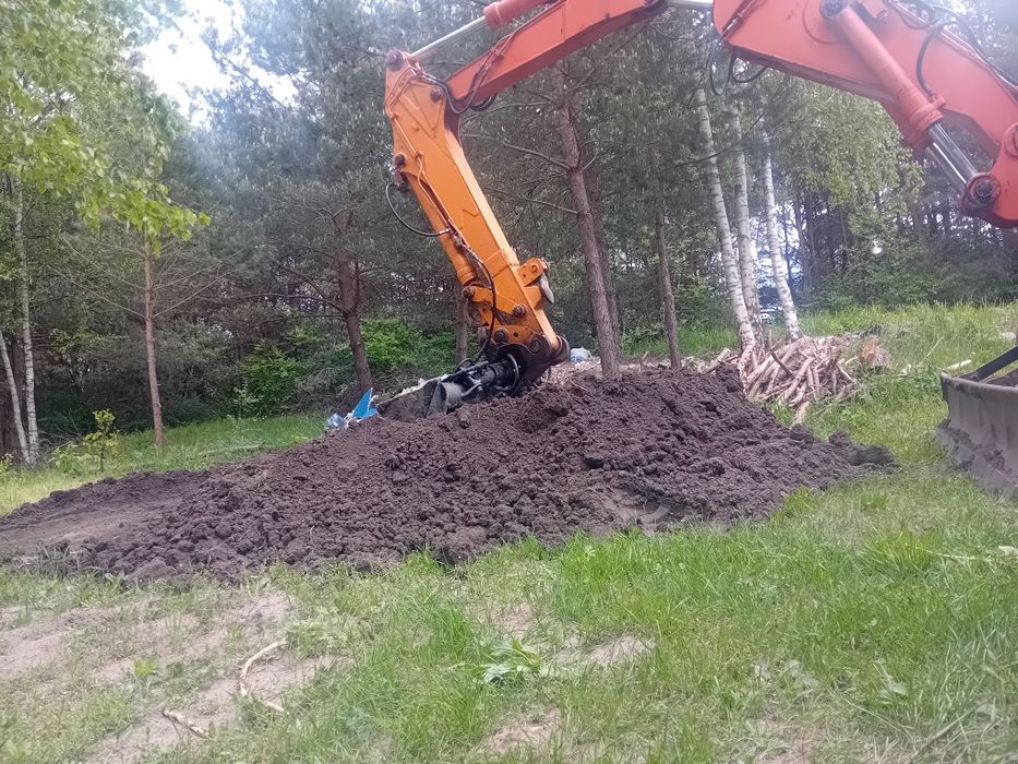 Przesiewacz, Przesiewanie ziemi kompleksowo z dojazdem