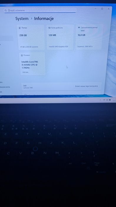 Laptop DELL 14" odnowiony
