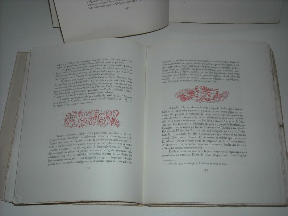 Matos Sequeira - História do Teatro Nacional D. Maria II. Volume 1 e 2