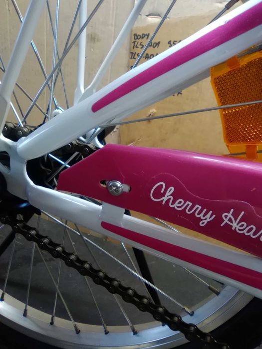 Niemiecki rower dziecięcy dziewczęcy WISIENKA20 CHERRY HEART (620K)