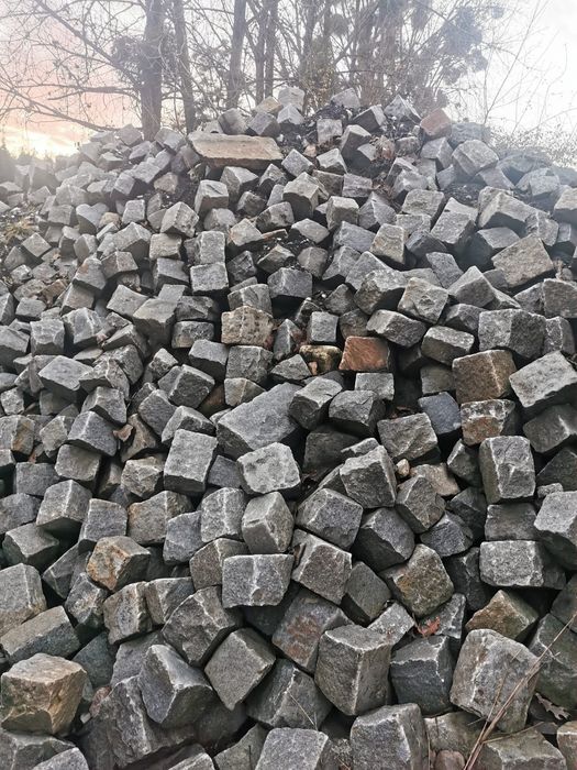 Kostka granitowa / drogowa Duża!!! 1200 ton!!!
