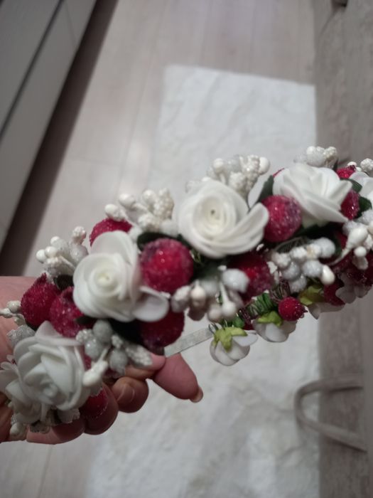 Обруч веночек для девочки