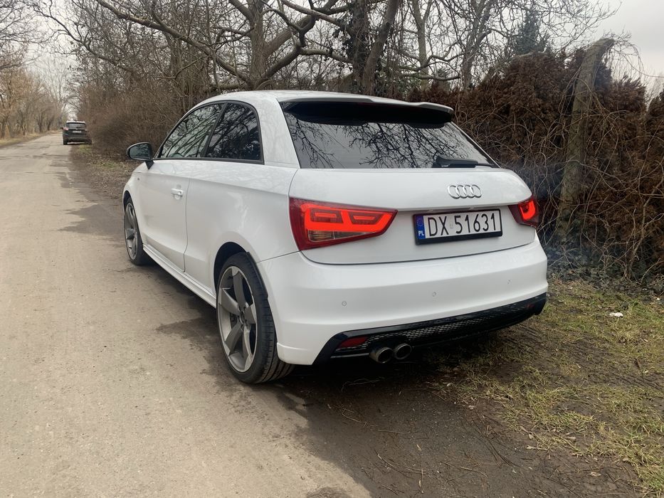 Audi a1 2.0Tdi s-line biala perla bi xenon navi CARPLAY