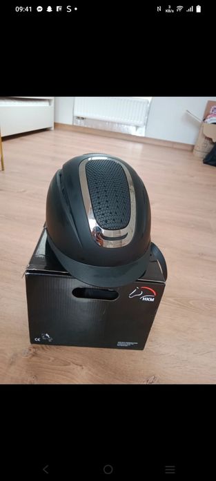 Kask jeździecki HKM