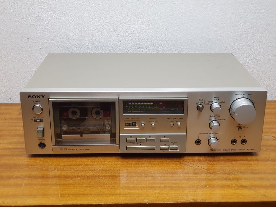 Sony TC K61 casette deck magnetofon Vintage odtwarzacz kaset