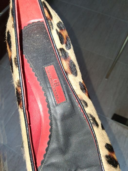 Sapatos de pele Carolina Herrera