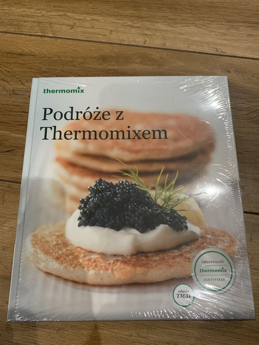 Książka „Podróże z Thermomixem” tm31 nowa, folia