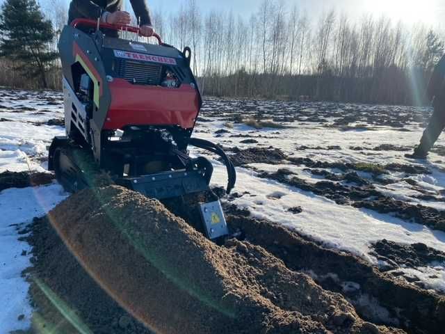Koparka łańcuchowa hydrauliczna Dr-Tr-20Pro z napędem cena netto