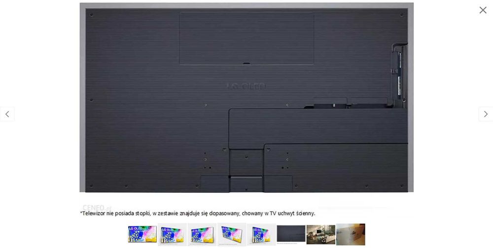 Nowy Telewizor LG OLED55G54LW Gwarancja