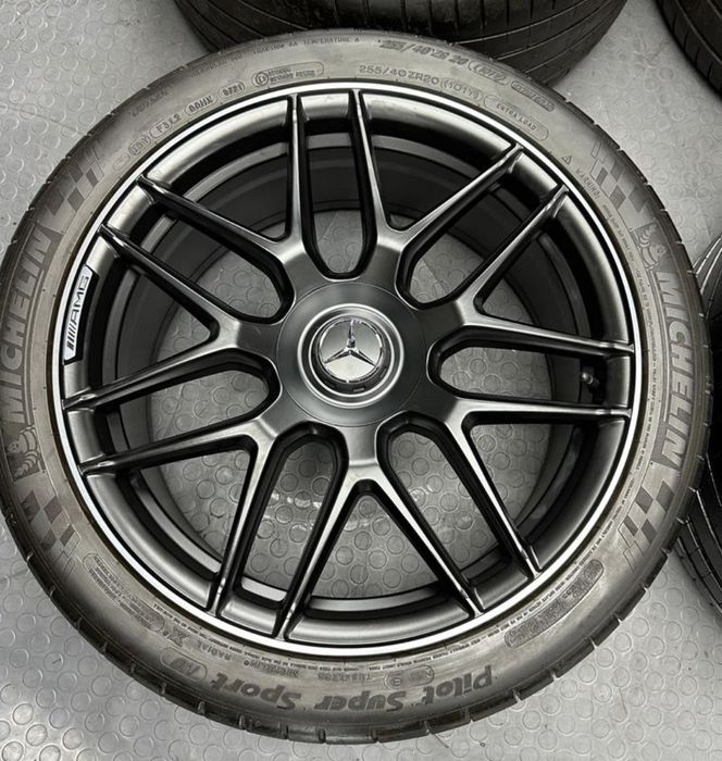 Jantes 20" originais Mercedes AMG S63 AMG classe S W222 c pneus 5X112